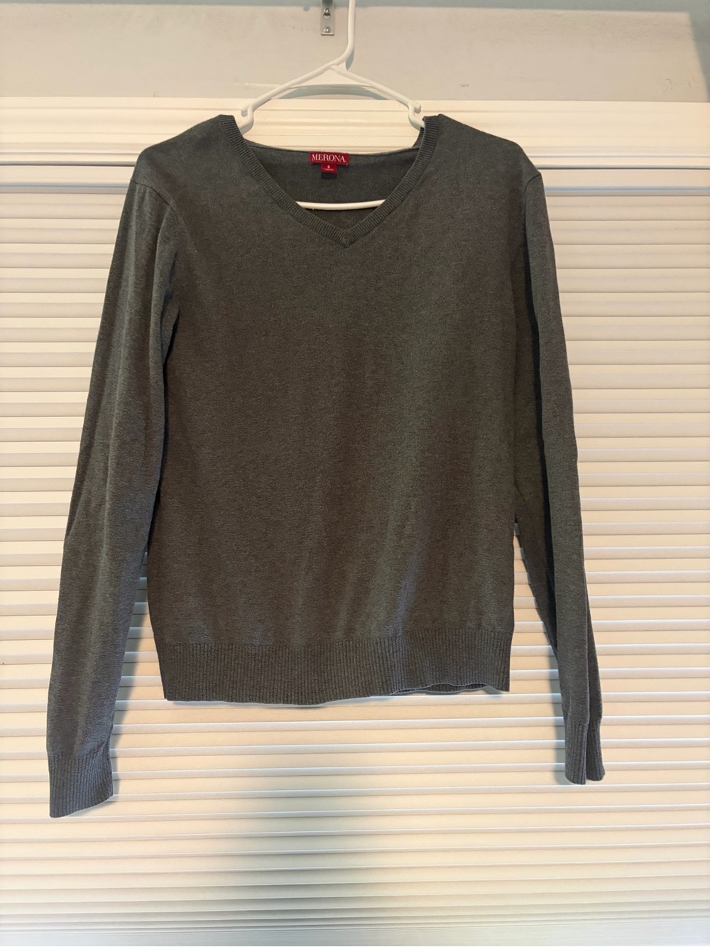 Merona Women's Charcoal V-Neck Sweater